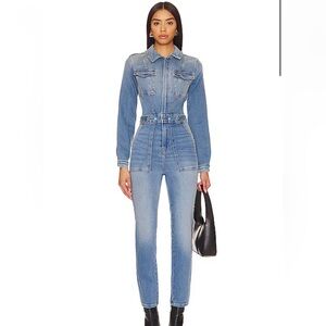 NWT Good American denim jumpsuit - never worn.